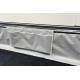 ESVO caravan tochtstrook, per meter, grijs, heavy duty met klittenband, 60 cm