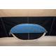 Cotton pyramid tent Bedouin 300 sand/black with sewn in groundsheet and ecru inner tent