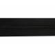 YKK zipper tape 6 mm closed end, black