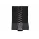 YKK VISLON Profile zip-fastener 10 mm 10V with open end black, 200 cm