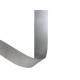 Reflective tape roll of 50 meters, 25 mm, silver
