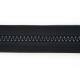 YKK VISLON Profilreißverschlüsse 8,6 mm 10V nicht teilbar schwarz mit Kunststoff auto lock Schieber