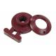 Minax Knopf braunrot