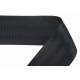 Safety belt webbing, black, 50mm