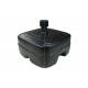 Vulbare parasolvoet 40 kg, op wielen, 40 liter inhoud