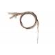 YKK spiraal rits 10 mm deelbaar beige, 100 cm