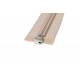 YKK spiraal rits 10 mm deelbaar beige, 280 cm
