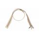 YKK zip-fastener 10 mm with open end beige, 260 cm / 102.4 inch