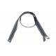 YKK spiraal rits 10 mm deelbaar LICHTGRIJS, 250 cm
