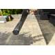 Screen panel ESVO Volant Deluxe 350 gr/m² 140 cm, black
