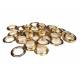 Set van 25 ESVO gordijnringen Ø 40 mm messing