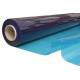 Transparant Zeltfensterfolie FR 140 cm, 0,60 mm, blauw