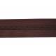 YKK zipper tape 6 mm closed end, brown