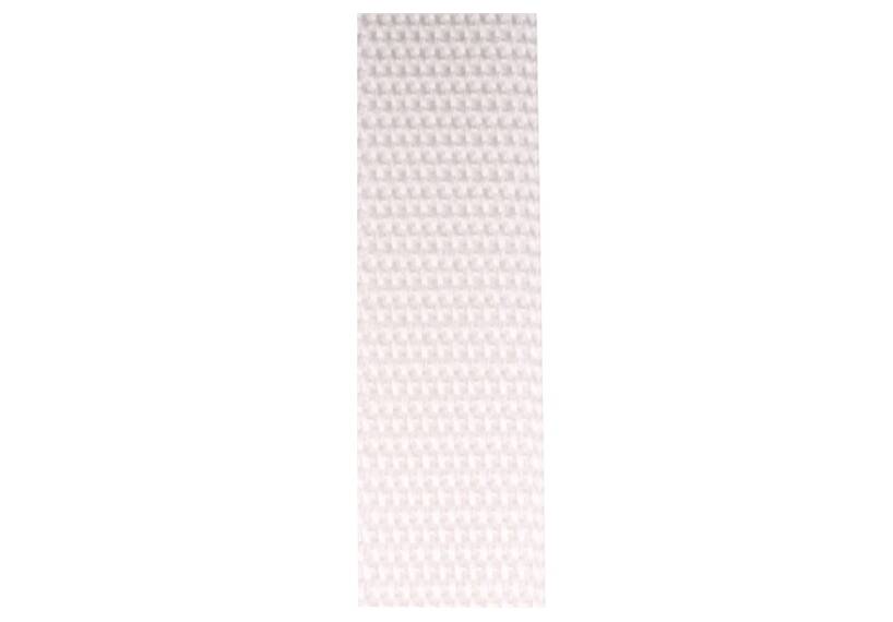 Schnalleband 20 mm PP, Weiß, beige oder schwarz
