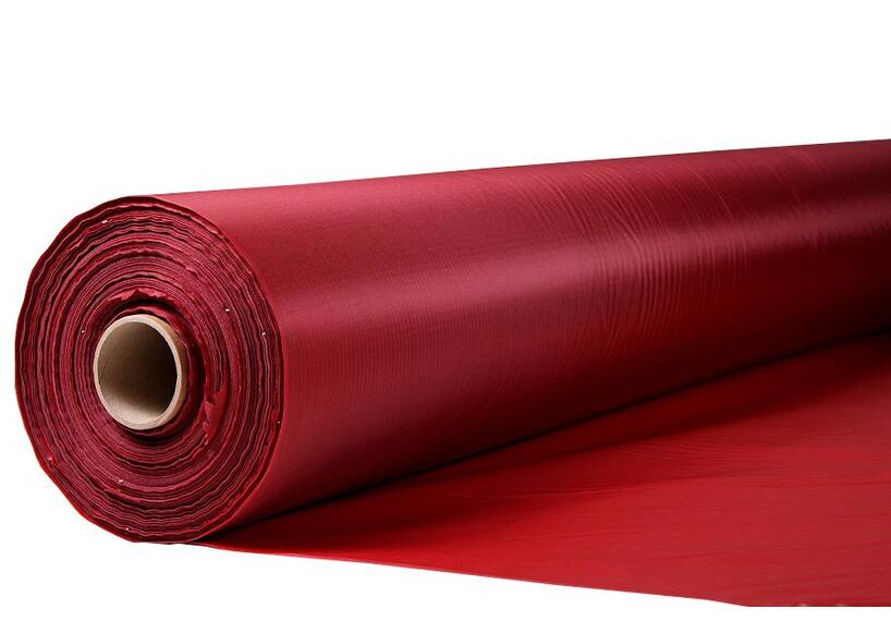 Ripstop nylon tentdoek, waterdicht, bordeauxrood, 70 gr.