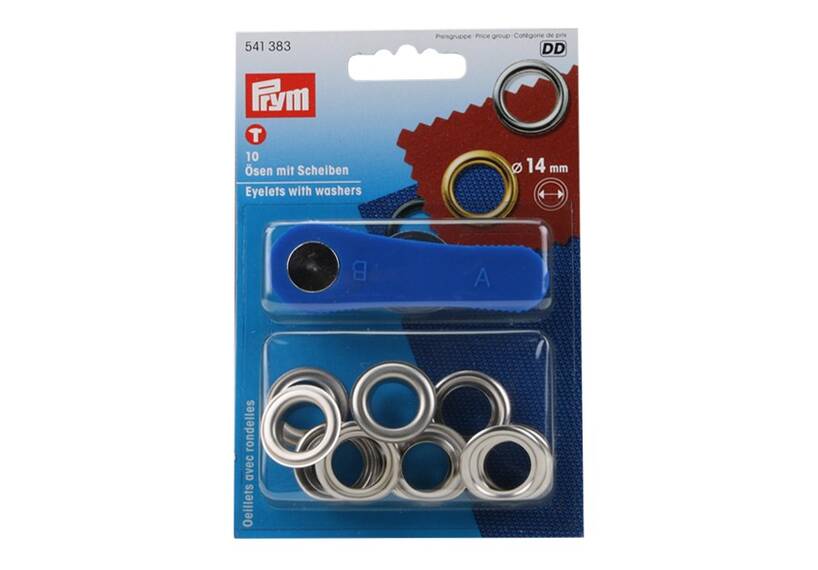 Set Prym zeilringen 14 mm2
