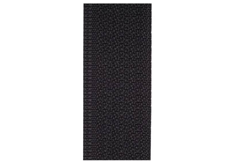 Zeltband 16 mm, Polyester, Schwarz