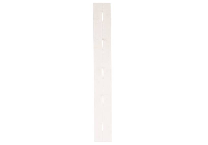 Knoopsgatenelastiek 18 mm, wit