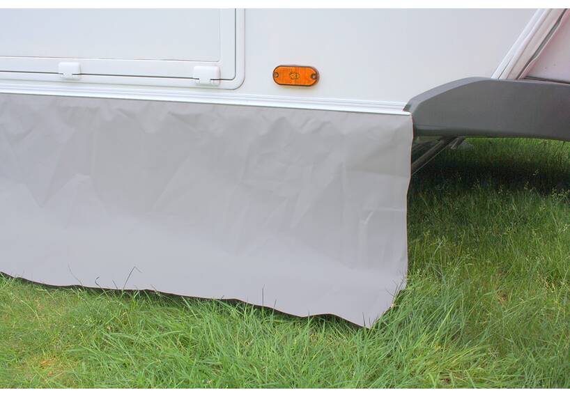Tochtstrook per meter, heavy duty 65 cm hoog, grijs