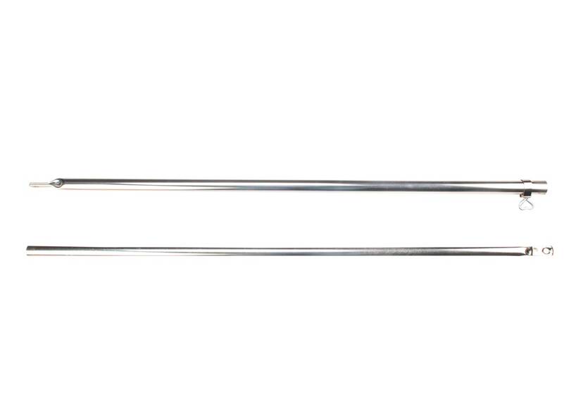 ESVO verstelbare stalen nokstok 22/19 mm 80-155 cm, 2-delig