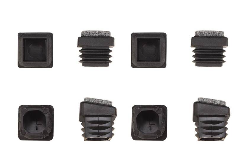 Set felt caps for chair