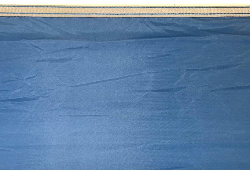 Faulstreifen Nylon beschichtet blau, 20 cm