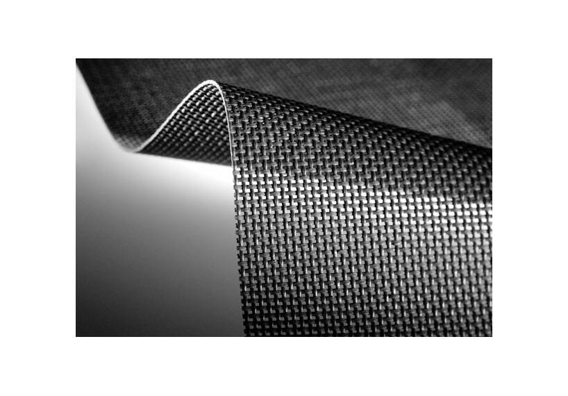 Gaasdoek Batyline 380 grams polyester 180 cm, zwart