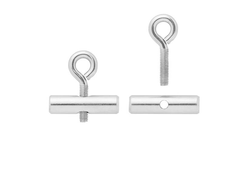 Kederöse, für Kederschiene mit Ø 8-10 mm, Set von 2 Stück