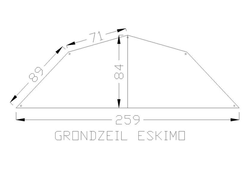 Eskimo grondzeil