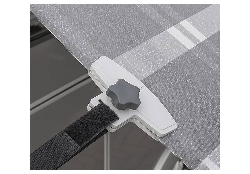 Luifel bevestigingsclips voor anti-flapperen, tenttapijtclips, set van 2 stuks