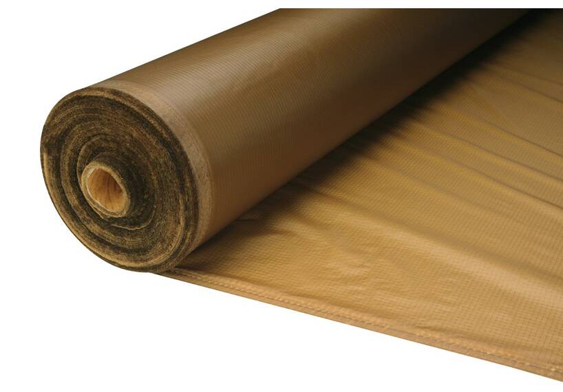Ultra lichtgewicht waterdicht nylon ripstop stof, goudbeige, 46 gr/m²