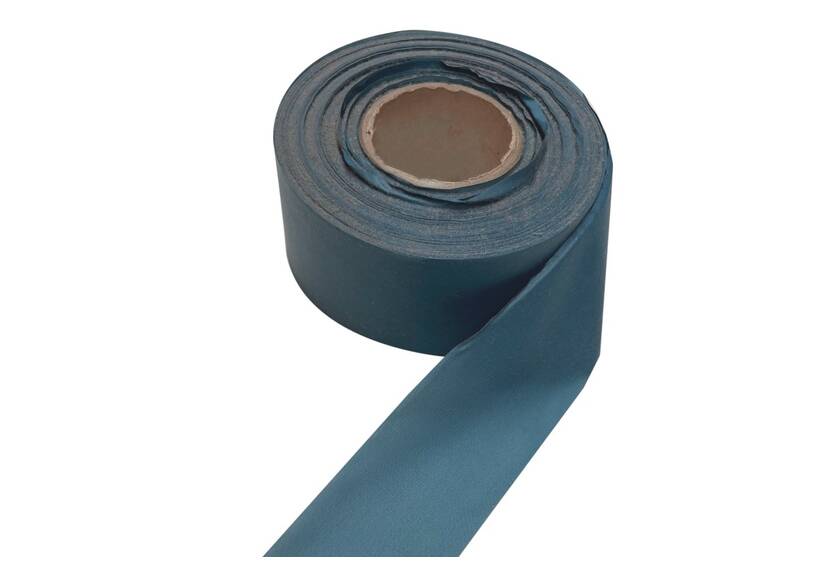 Tentdoekband 70 grams lichtgewicht nylon 50 mm, blauw