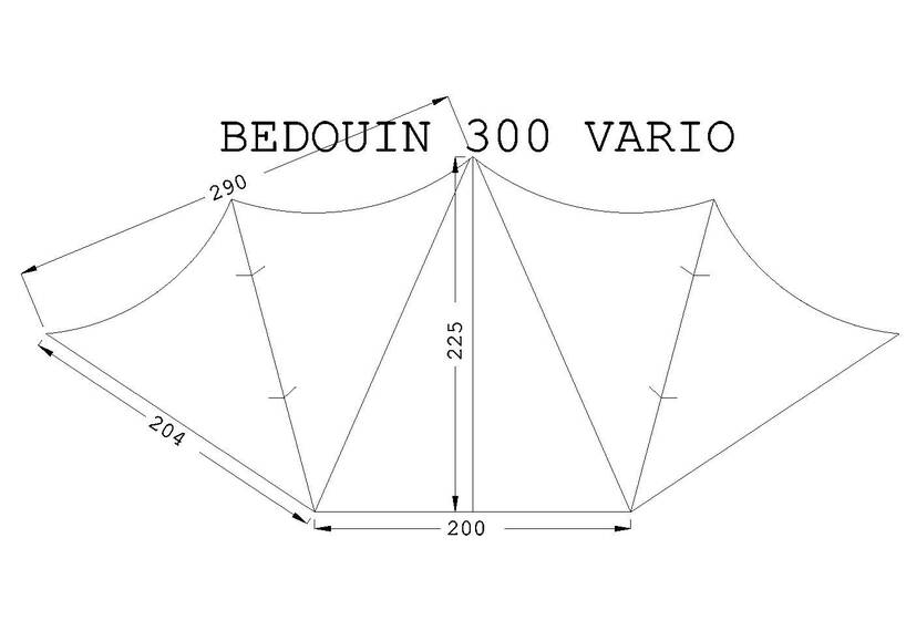 Bedouin 300 varioluifel