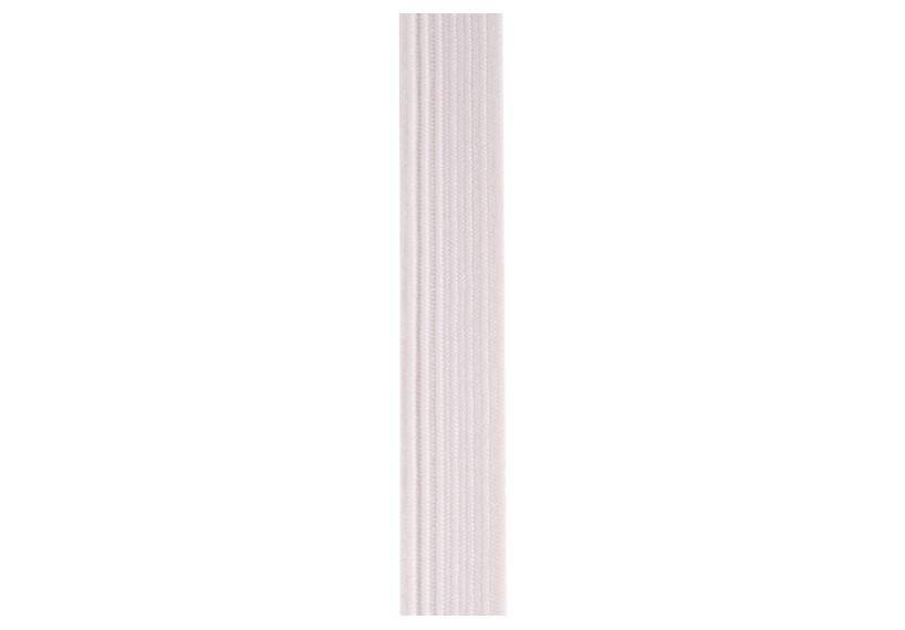 Zeltband 15 mm, Polyester/Baumwolle, Weiß
