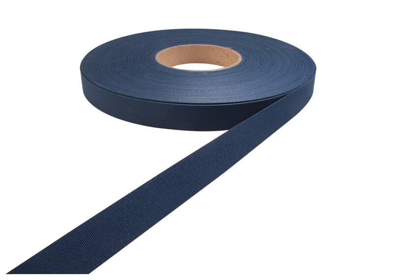 Zeltband 20 mm, Acryl, Captain Navy N 077