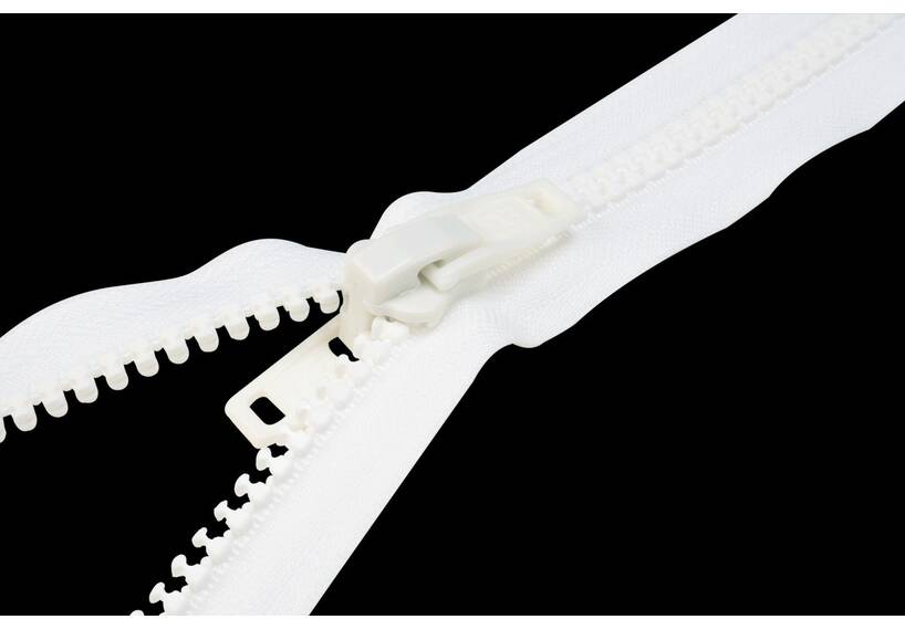Bloktand rits YKK VISLON 10 V wit