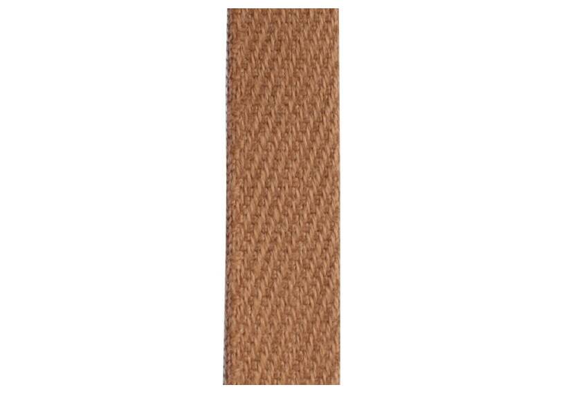 Tent band rol, 11 mm katoen, whiskey