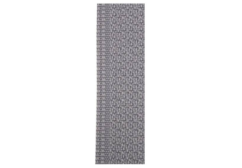 Tentband / Biesband rol van 700 meter, 16 mm polyester, grijs