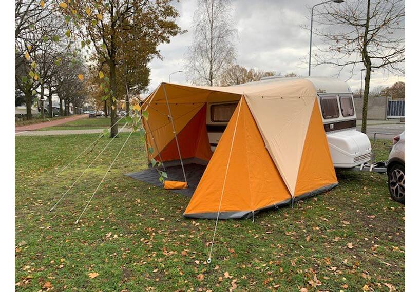 Atomatent luifel voor Levante / Lander caravan, op aanvraag