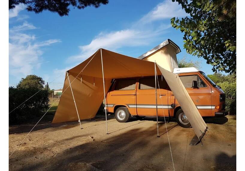 Atomatent awning for Volkswagen van, on request