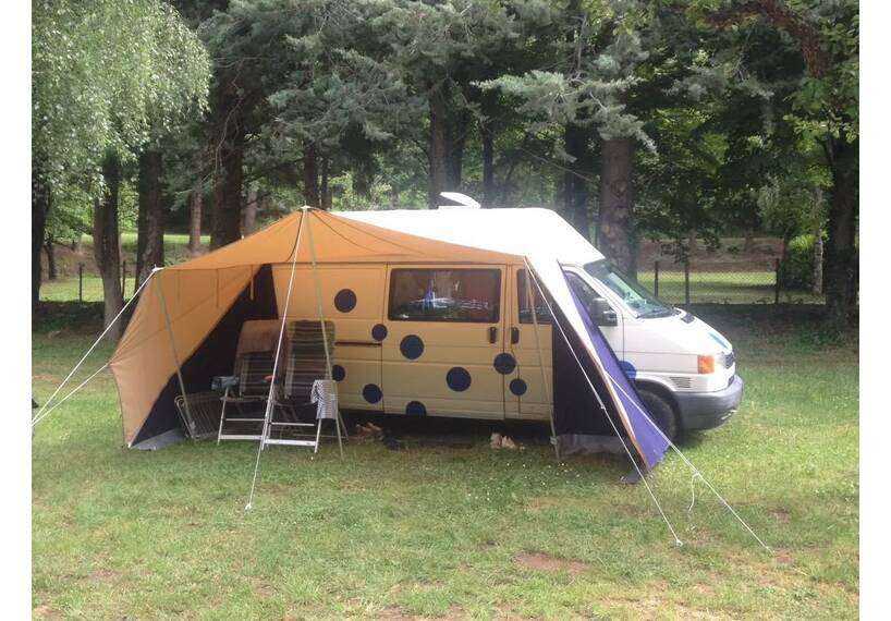 Atomatent awning for Volkswagen van, on request