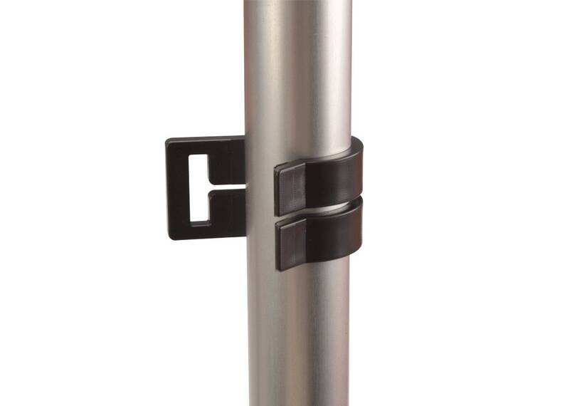 Tentclip met sleuf