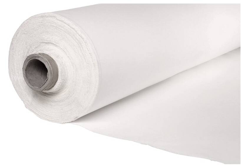 Brandwerende stof molton 300 gr/m², 300 cm wit
