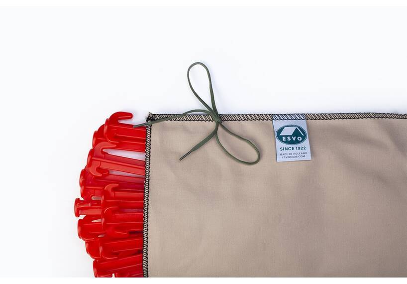 Tentharing Isabella 19 cm kunststof 25-PACK + ESVO Haringzak cadeau