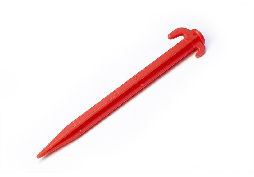 Tentharing Isabella 19 cm kunststof 25-PACK + ESVO Haringzak cadeau