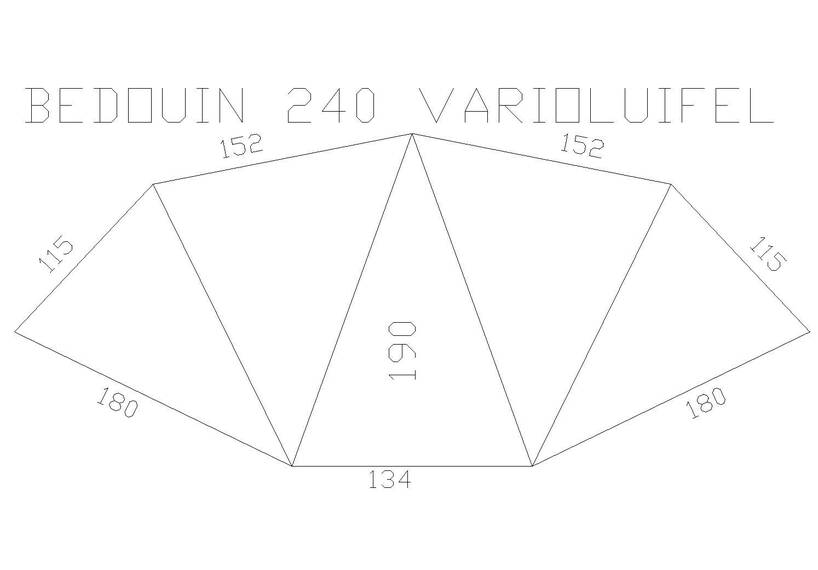 Bedouin 240 Variodach