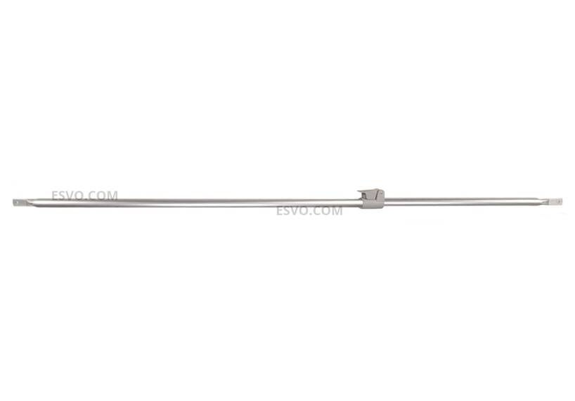 ESVO verstelbare aluminium dakligger voortent 25/22 mm 95 - 170 cm, 2-delig