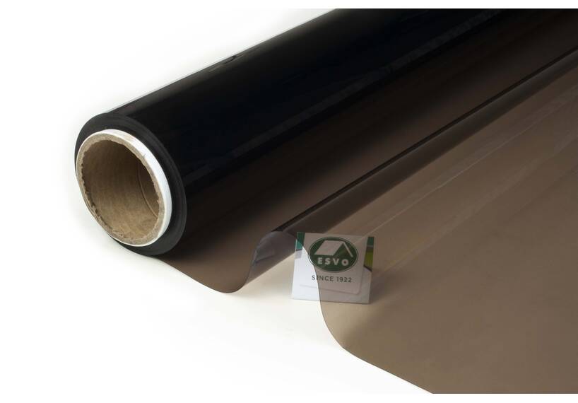 Transparent plastic 'SMOKE' 0.40 mm, 140 cm