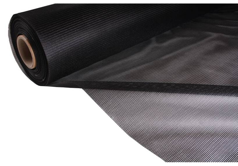 Gaasdoek Batyline 380 grams polyester 180 cm, zwart