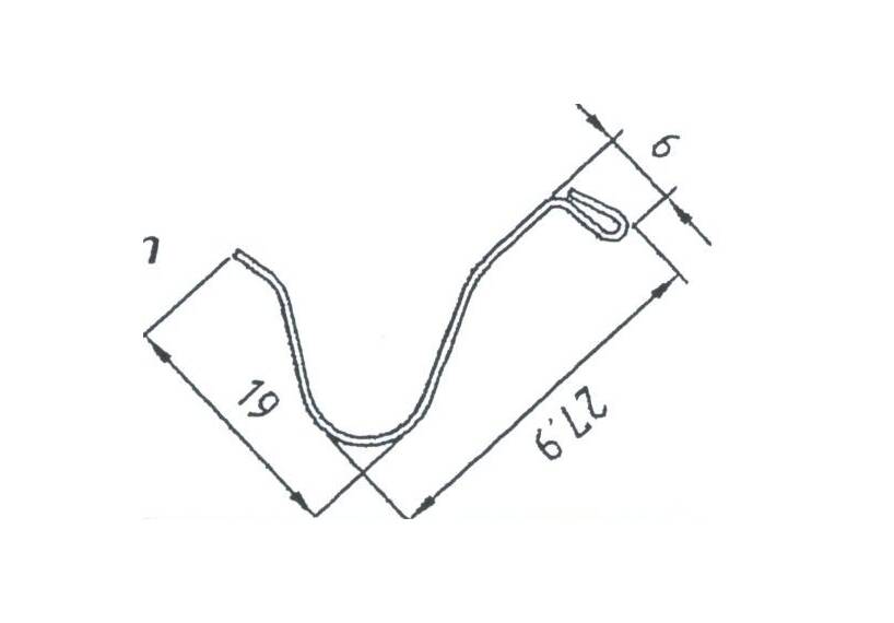 Statiefveer / Klemborgveer 18/20 mm